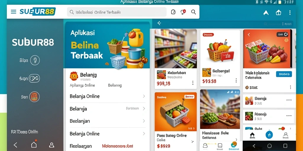 Tampilan antarmuka SUBUR88 yang user-friendly dan modern.